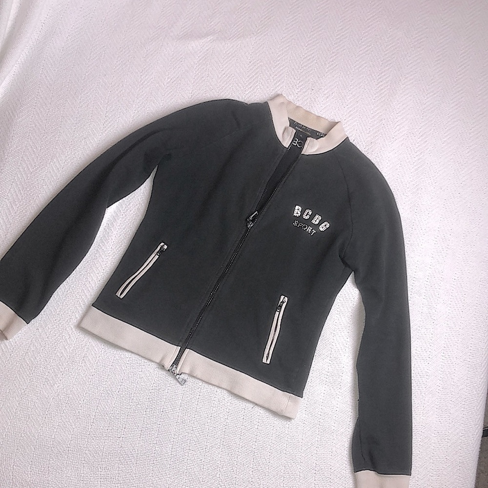 BCBG MaxAzria zip-up jacket